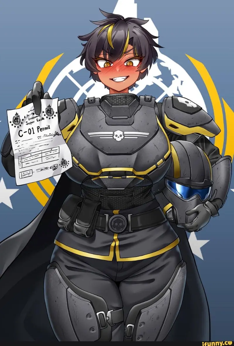 Mary (the tomboy helldiver)