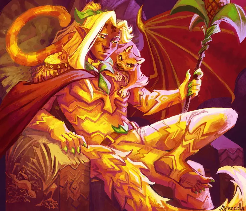 Ananas Dragon Cookie