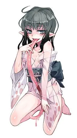 Akaname (monster girl)