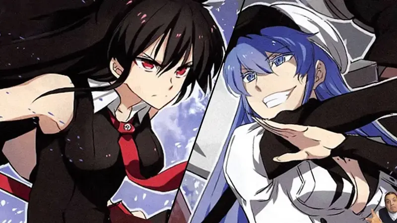 Akame and Esdeath 