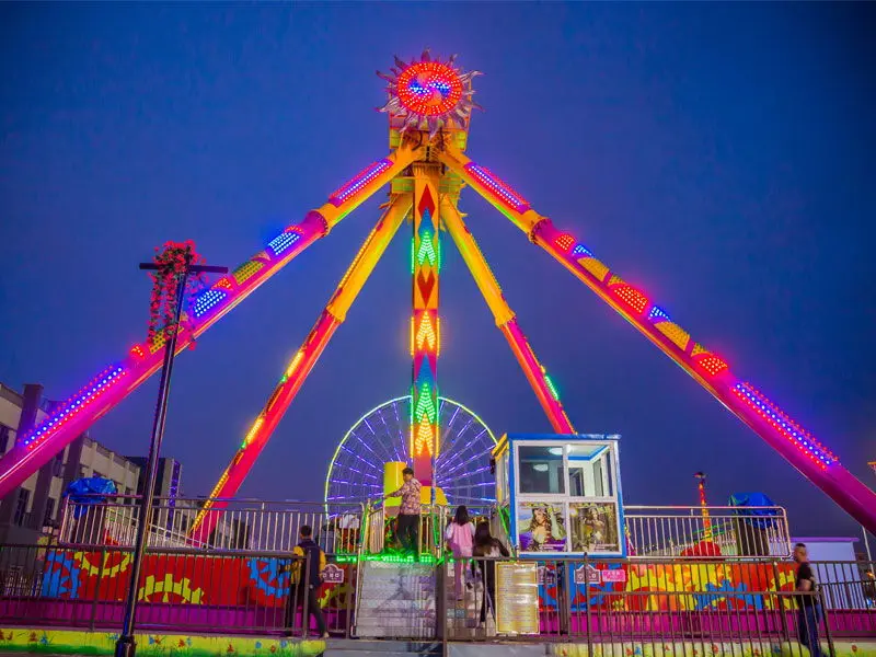 The ride that goes up and down