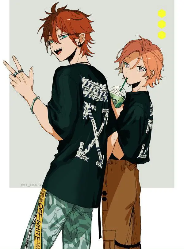 Luca and Dominic