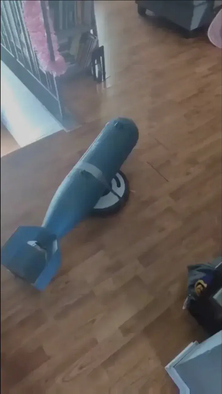 Explosive roomba