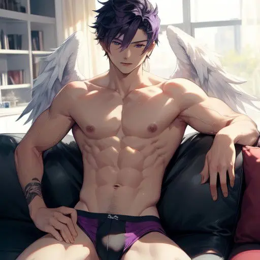 Godric I man with wings 