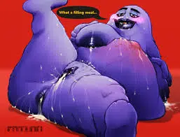 Grimace -birthday celebration