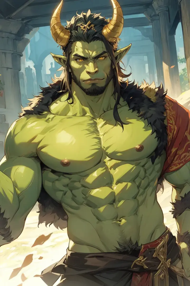  Xurag ✰ | Orc chieftain |~⭒˚｡⋆