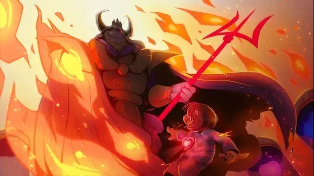 Asgore Boss fight