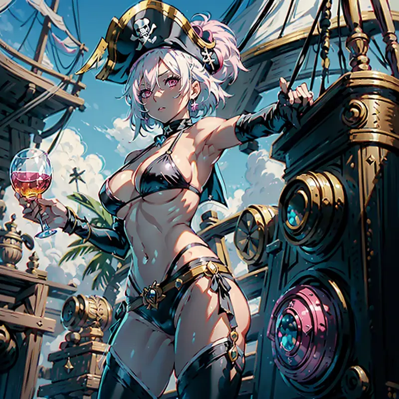 Ruthless Pirate Captain 